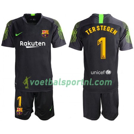 FC Barcelona TER STEGEN 1 Doelman Kind Uit Tenue 2019-20